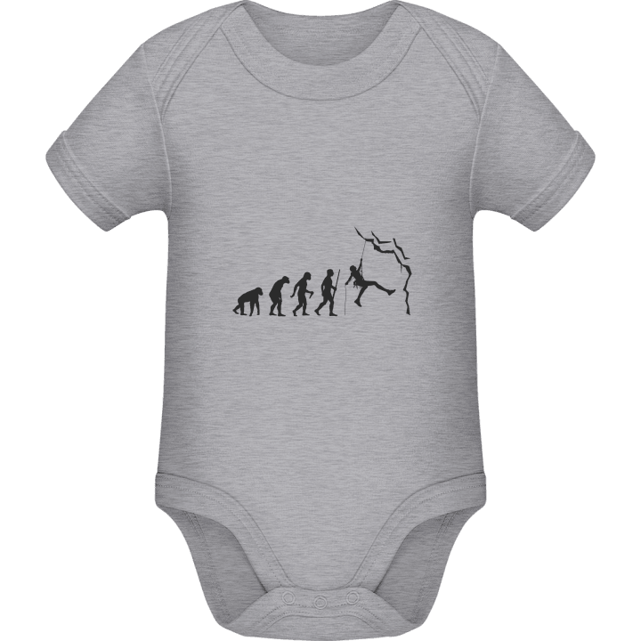 Climbing Evolution Baby romper kostym contain pic
