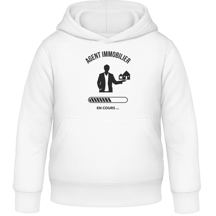 Agent immobilier en cours Kids Hoodie contain pic
