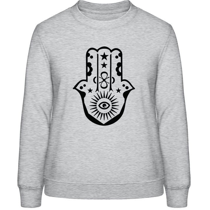 Hamsa Hand of Fatima Women Sweatshirt contain pic