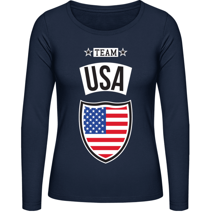 Team USA Vrouwen Lange Mouw Shirt contain pic
