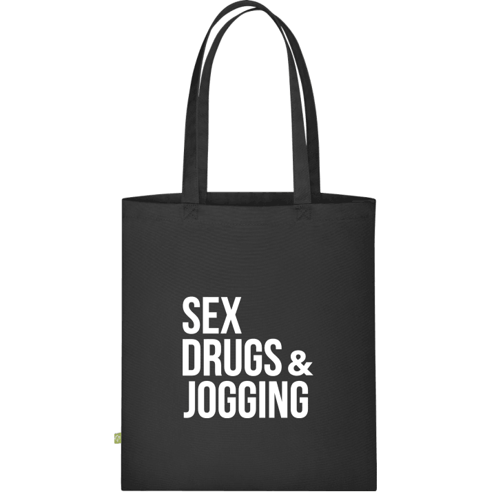 Sex Drugs And Jogging Väska av tyg contain pic