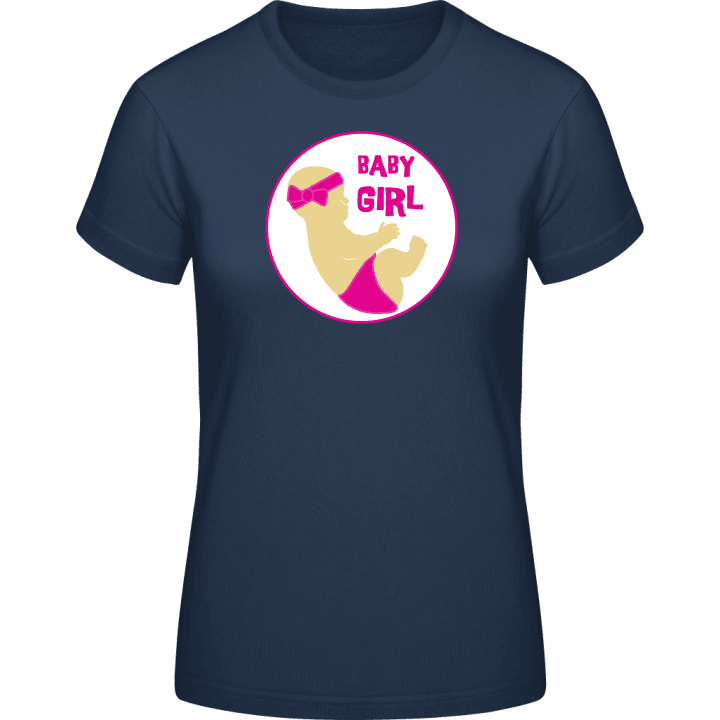 Baby Girl Pregnancy T-skjorte for kvinner 0 image