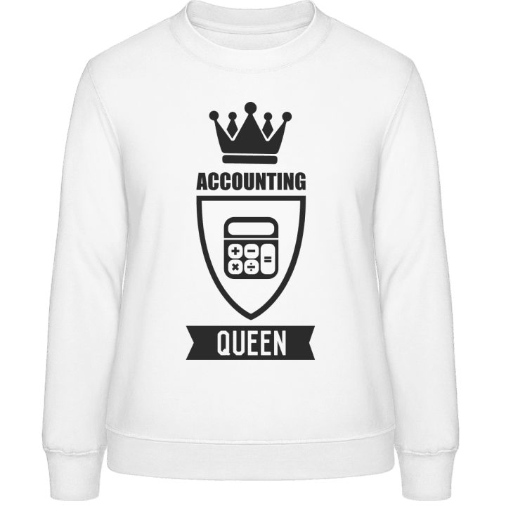 Accounting Queen Sweat-shirt pour femme contain pic