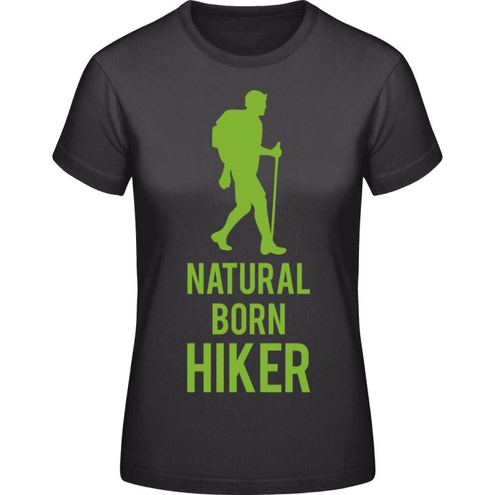 Natural Born Hiker Vrouwen T-shirt contain pic