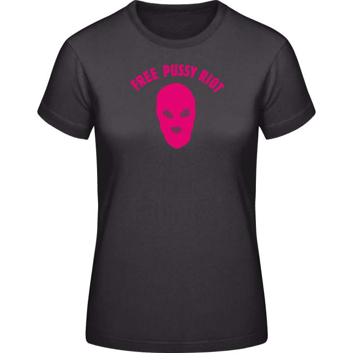 Free Pussy Riot Mask T-skjorte for kvinner contain pic