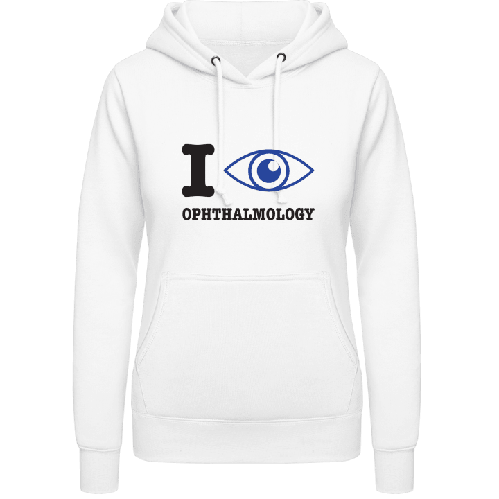 I Love Ophthalmology Sudadera con capucha para mujer 0 image