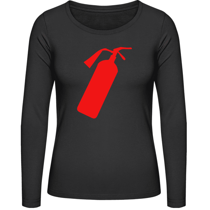 extintor Camisa de manga larga para mujer contain pic