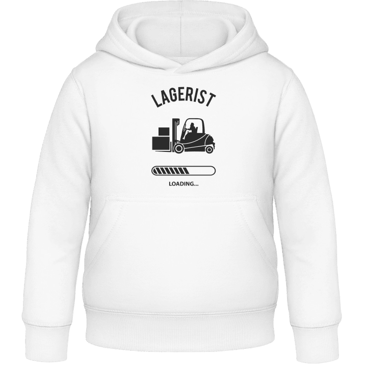 Lagerist Loading Kids Hoodie contain pic
