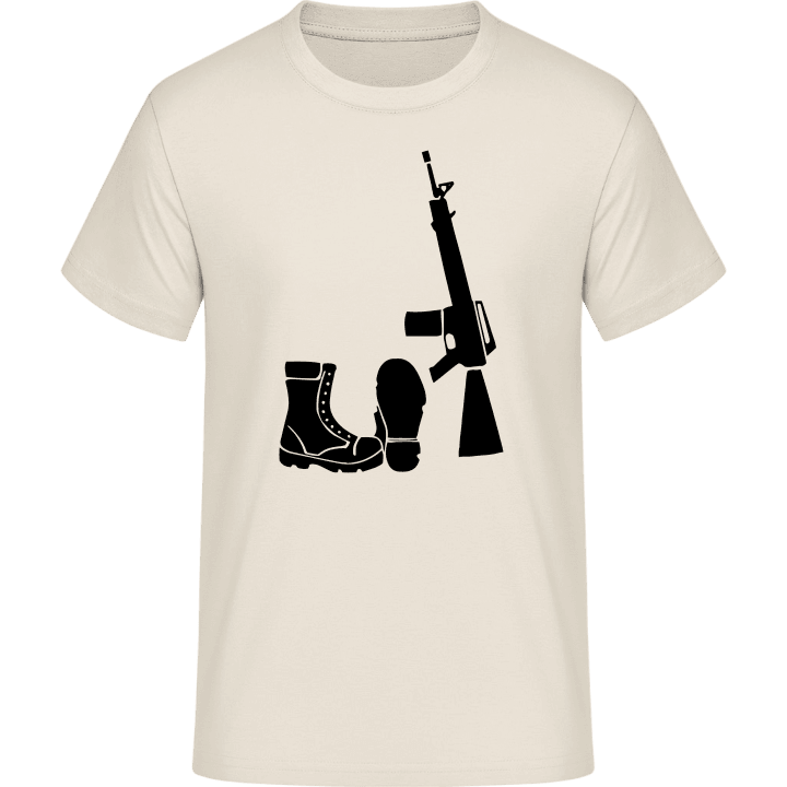 Boots And Machine Gun T-skjorte 0 image