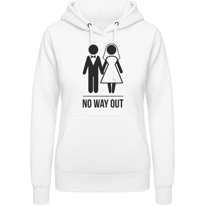 No Way Out Vrouwen Hoodie contain pic
