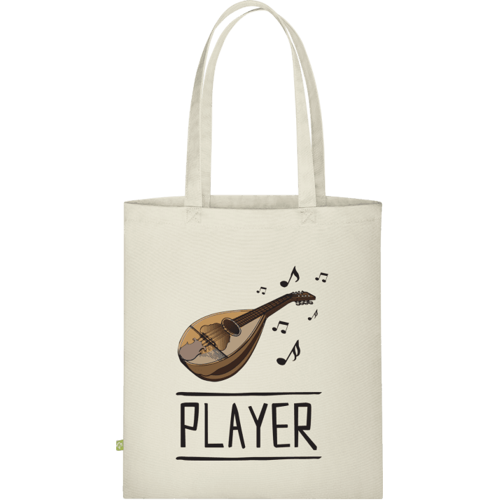 Mandolin Player Väska av tyg contain pic