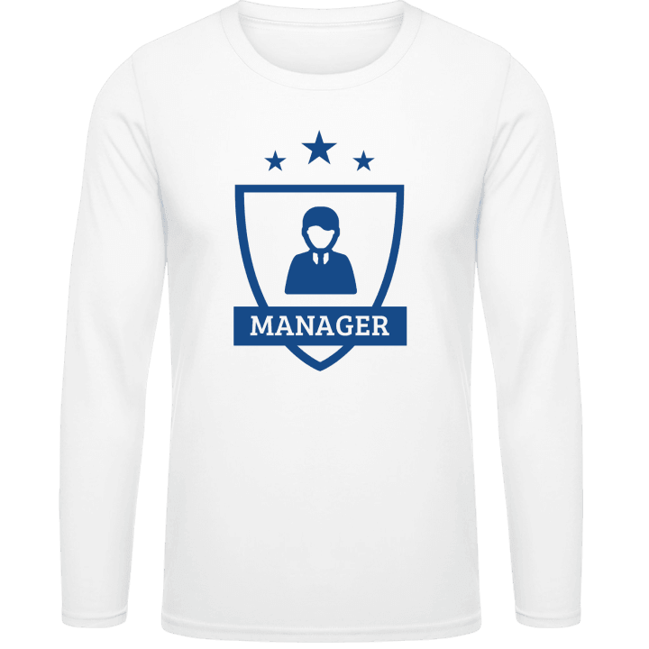 Manager Coat Of Arms T-shirt à manches longues contain pic