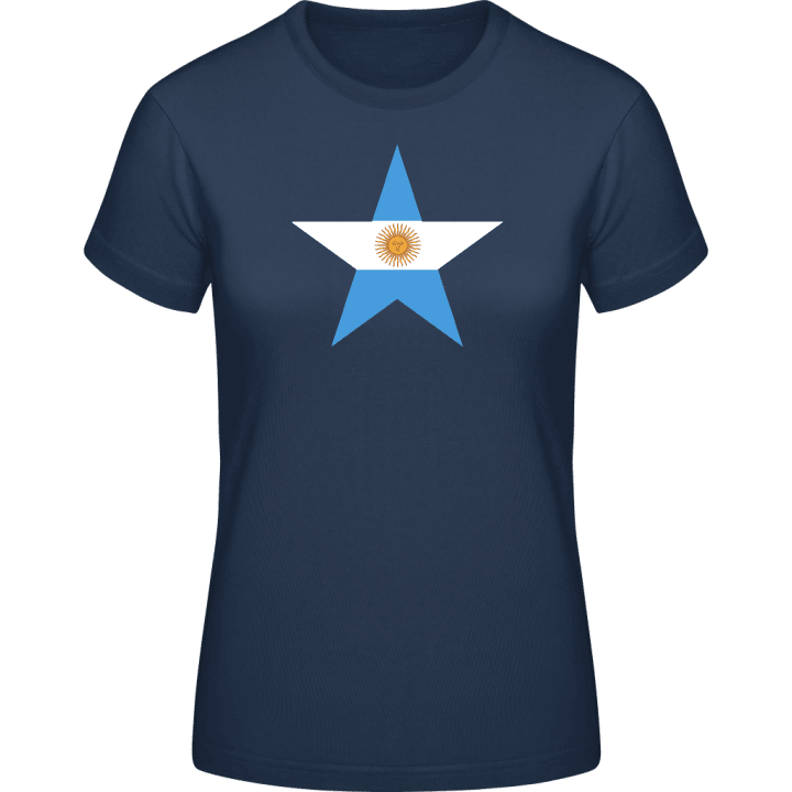 Argentinian Star Vrouwen T-shirt contain pic