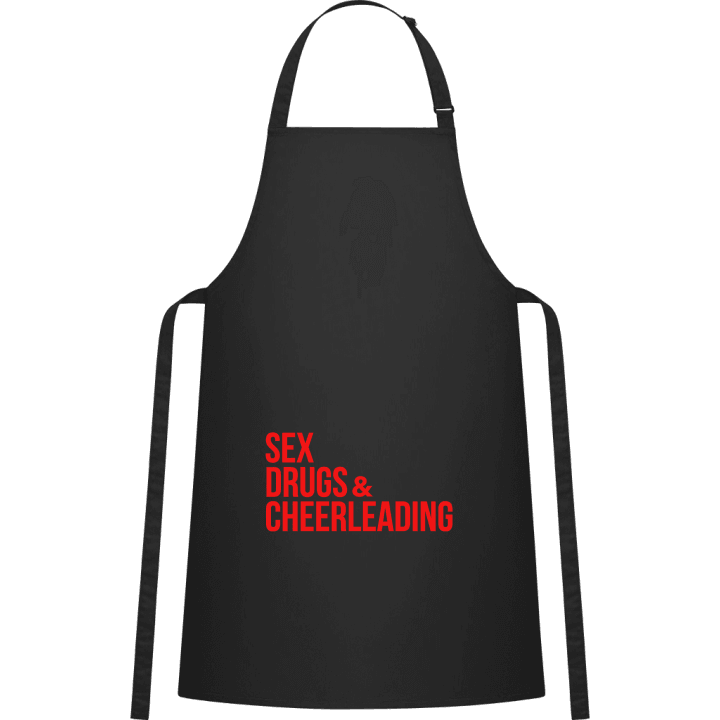 Sex Drugs And Cheerleading Kitchen Apron contain pic