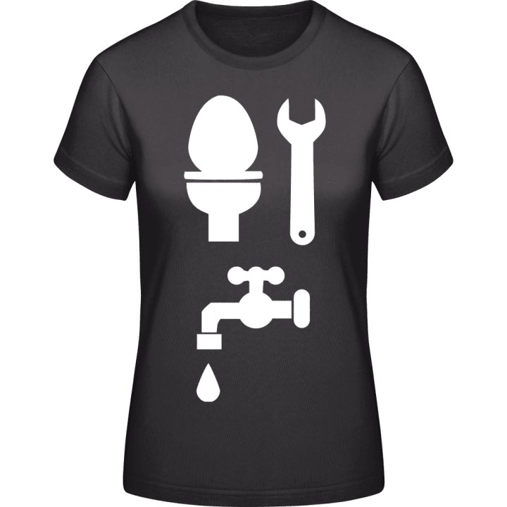 Plumber's World T-shirt pour femme contain pic