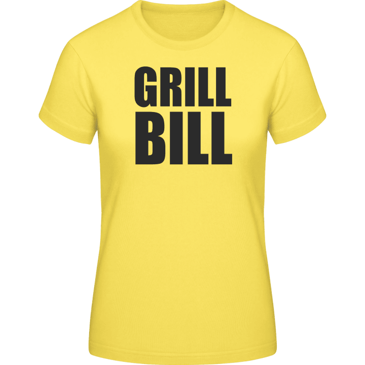Grill Bill Camiseta de mujer contain pic