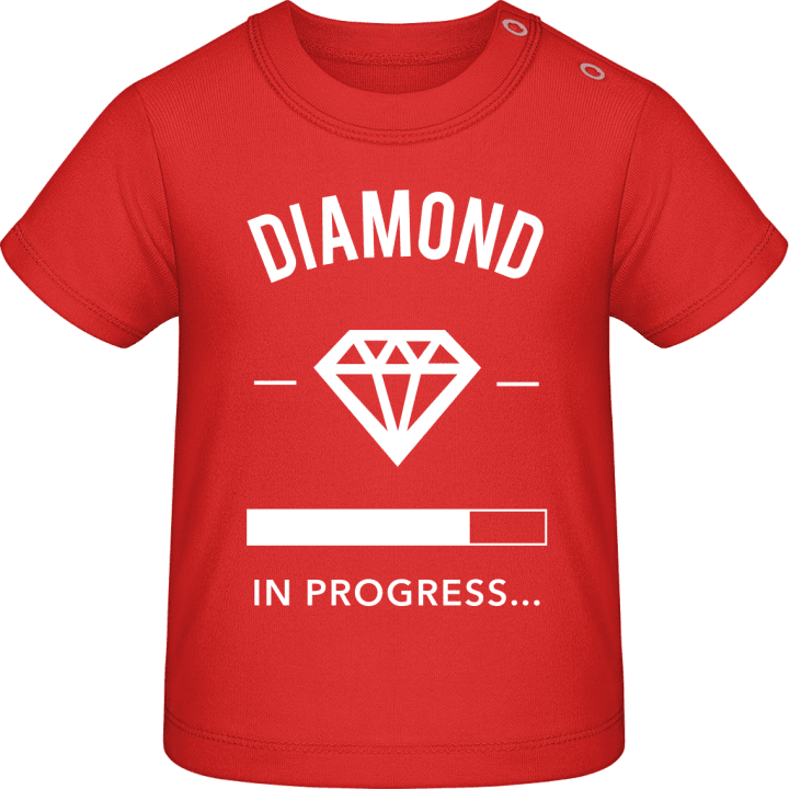 Diamond in Progress Baby T-skjorte contain pic