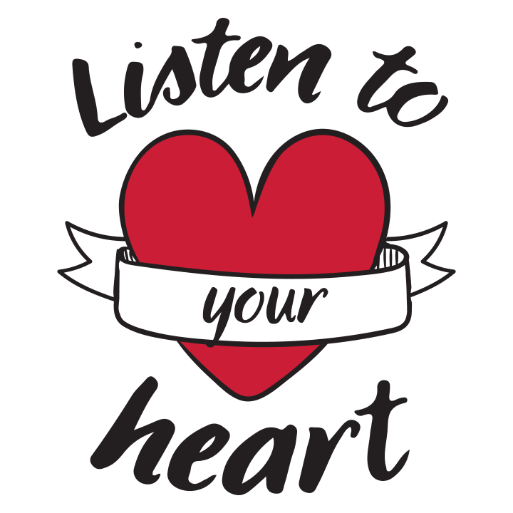 Listen To Your Heart Kitchen Apron 0 image