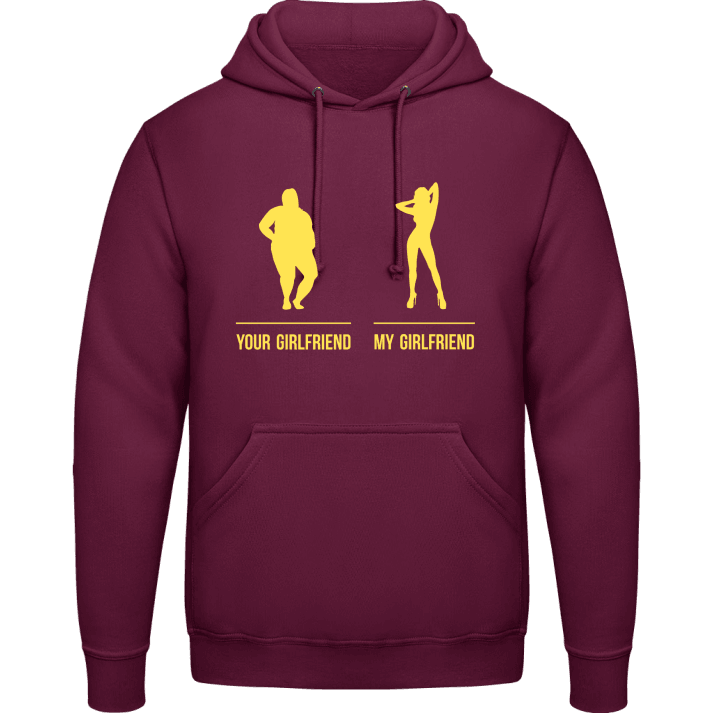 Your Girlfriend vs My Sexy Girlfriend Hoodie contain pic