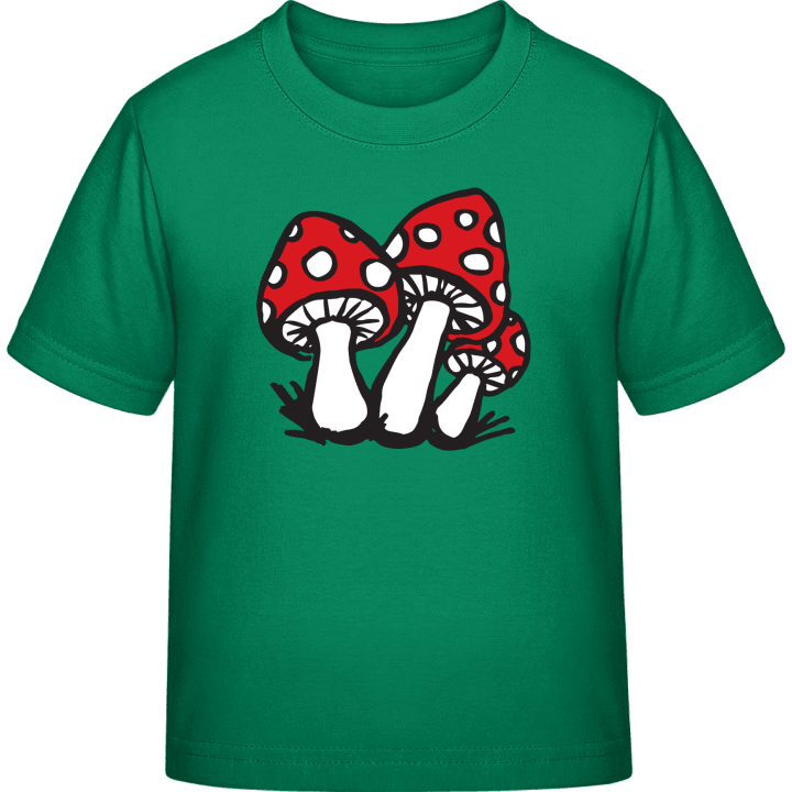 Red Mushrooms Kids T-shirt 0 image