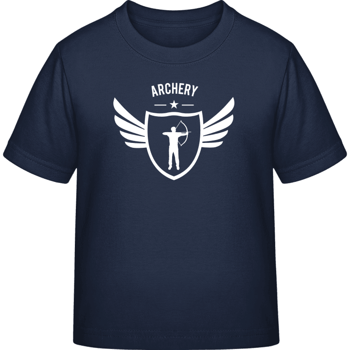 Archery Winged T-skjorte for barn contain pic