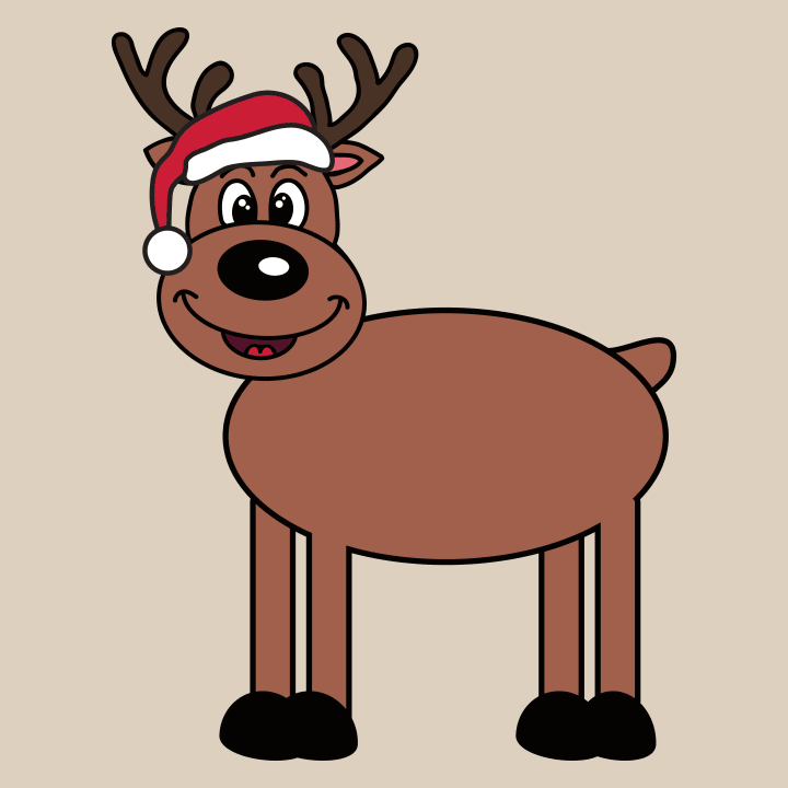 Funny Christmas Reindeer T-shirt til børn 0 image