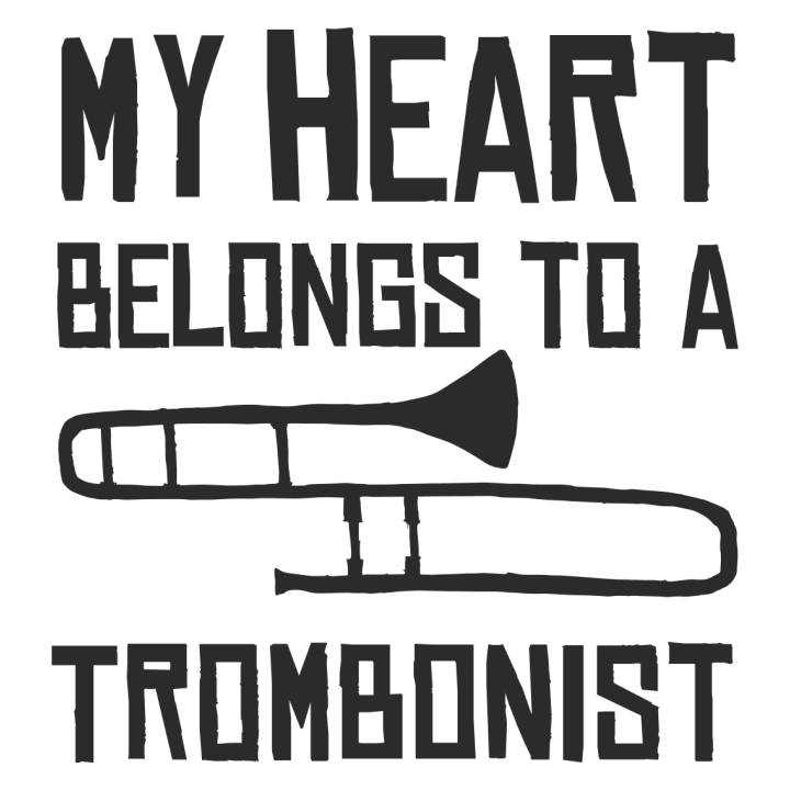 My Heart Belongs To A Trombonist Vrouwen Lange Mouw Shirt 0 image
