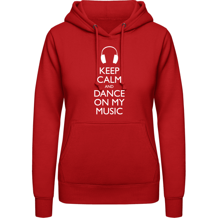 Dance on my Music Vrouwen Hoodie contain pic