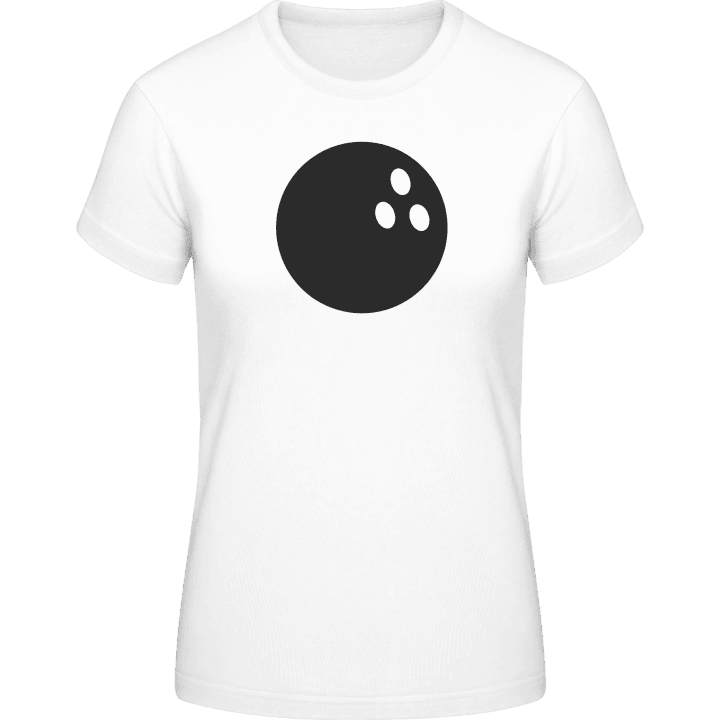 Bowlingkugel Frauen T-Shirt contain pic