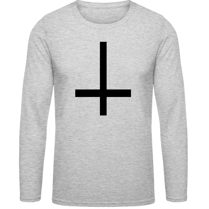 Cross of St Peter Petrine Cross Langermet skjorte contain pic