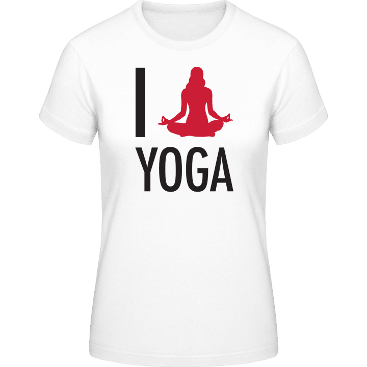 I Heart Yoga Frauen T-Shirt 0 image