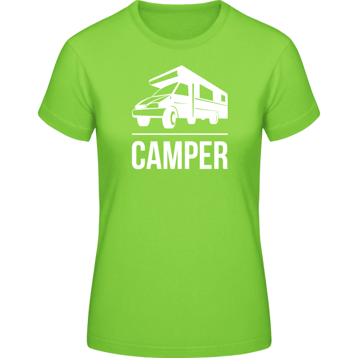 Camper Caravan T-skjorte for kvinner 0 image