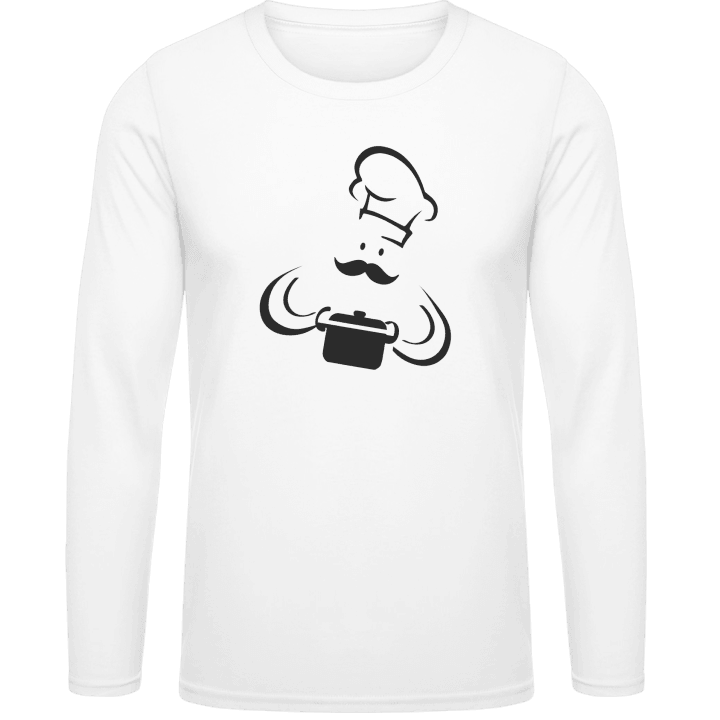 Funny Cook Langarmshirt contain pic