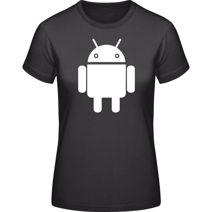 Android Silhouette Frauen T-Shirt 0 image