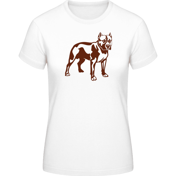 Staffordshire Bullterrier T-shirt til kvinder 0 image