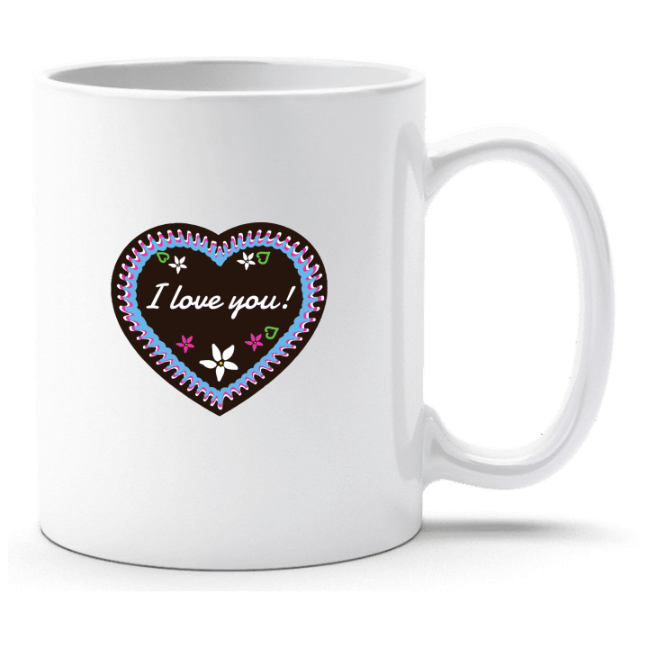 I Love You Bavarian Style Tasse contain pic