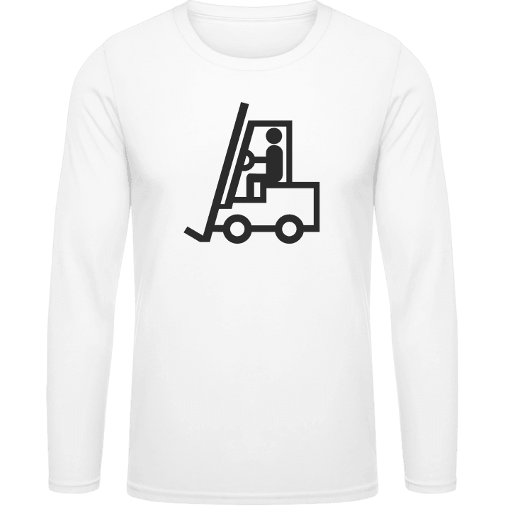 Forklift Driver Langarmshirt contain pic