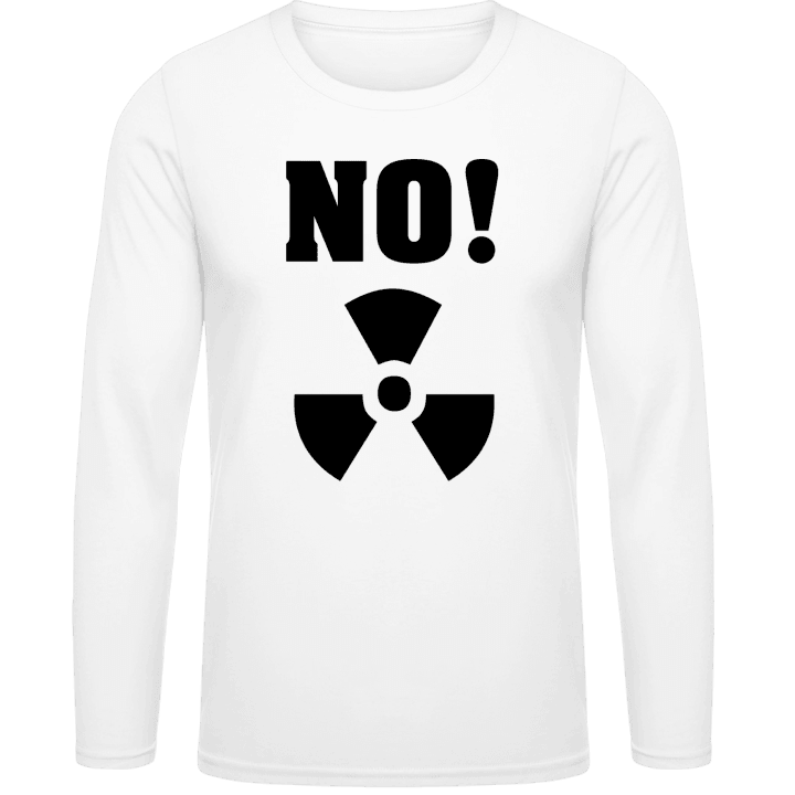 No Nuclear Power Camicia a maniche lunghe contain pic