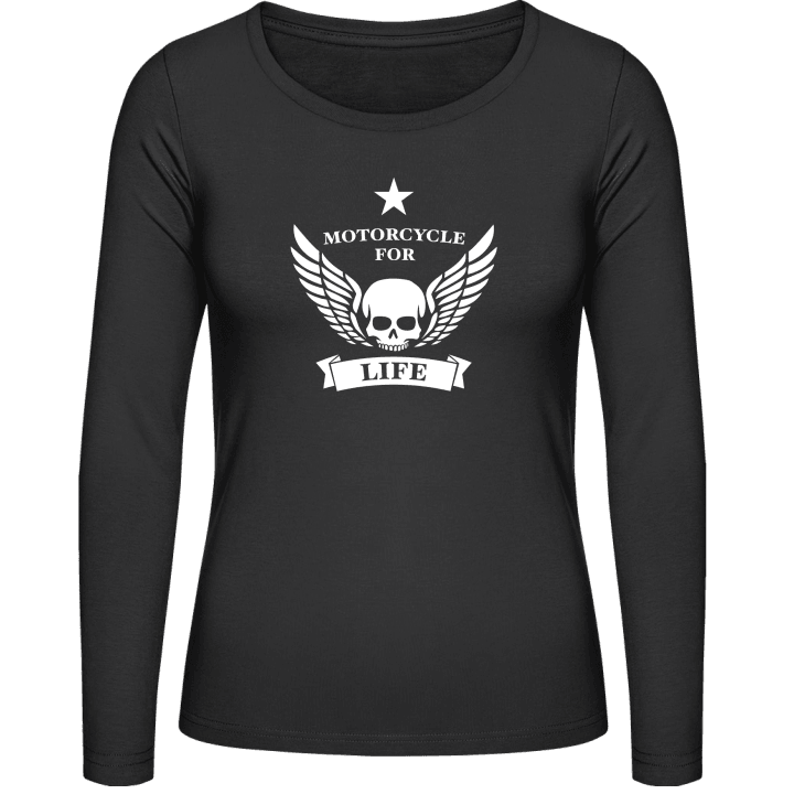 Motorcycle For Life Camisa de manga larga para mujer 0 image