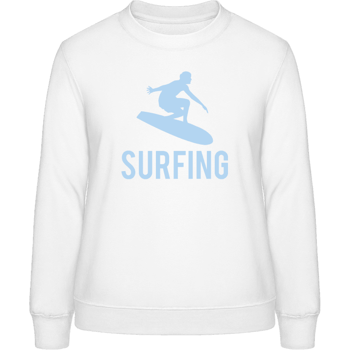 Surfing Logo Women Sweatshirt contain pic