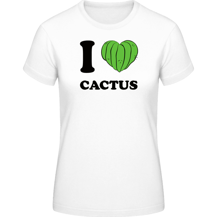 I Love Cactus T-shirt för kvinnor 0 image