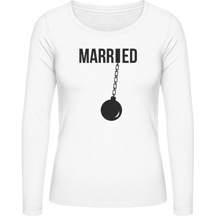 Married Prisoner Langermet skjorte for kvinner contain pic