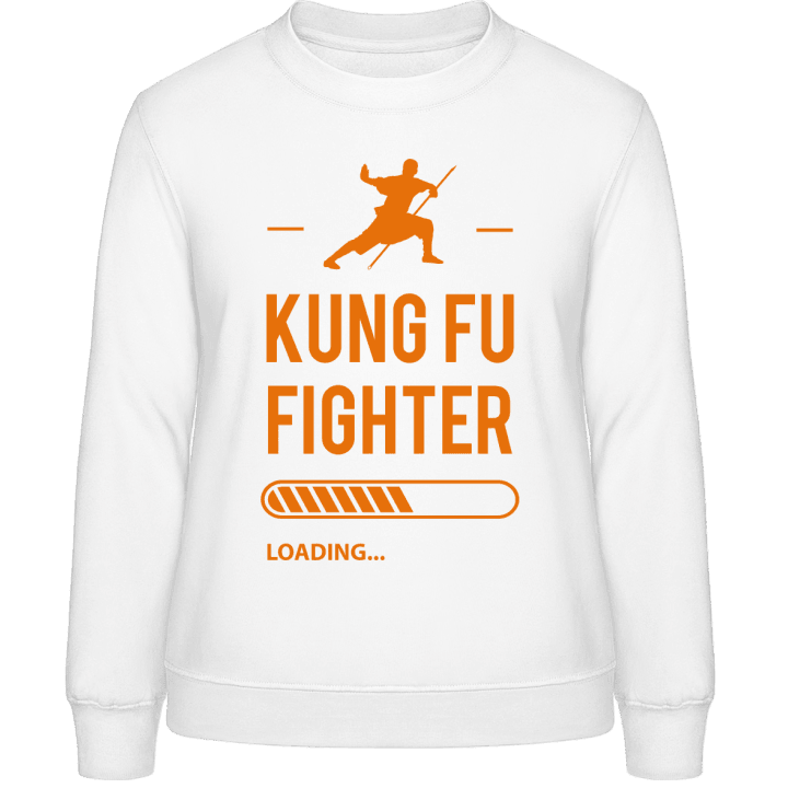 Kung Fu Fighter Loading Sweatshirt för kvinnor contain pic
