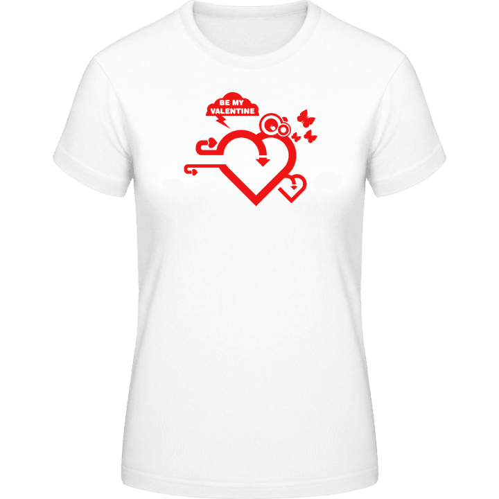 Valentine Heart T-shirt för kvinnor 0 image