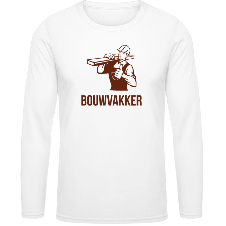Bouwvakker Silhouette Shirt met lange mouwen contain pic