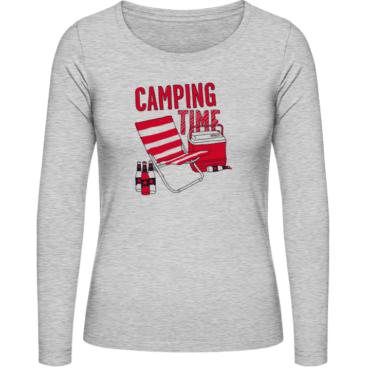 Camping Time Vrouwen Lange Mouw Shirt 0 image