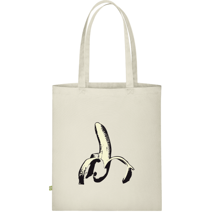 Banana Silhouette Väska av tyg contain pic