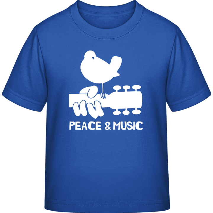 Peace And Music Kinderen T-shirt contain pic