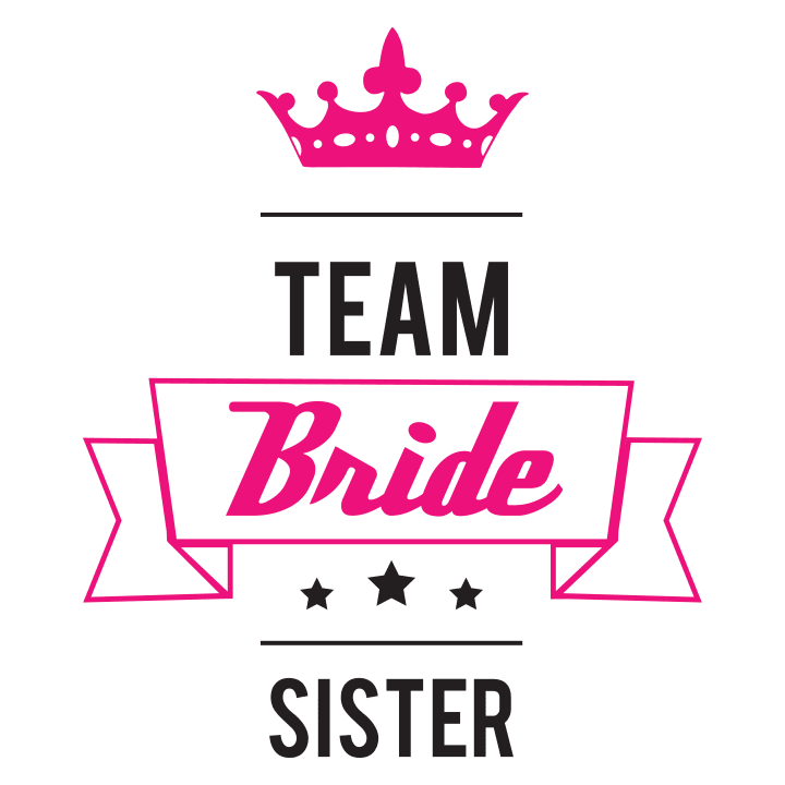 Bridal Team Sister T-shirt för kvinnor 0 image