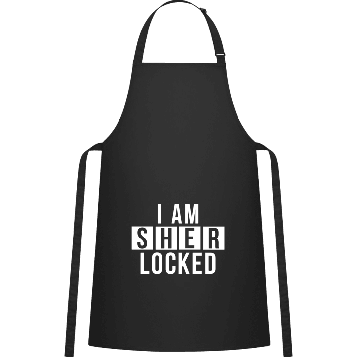 I am SHER LOCKED Kitchen Apron 0 image